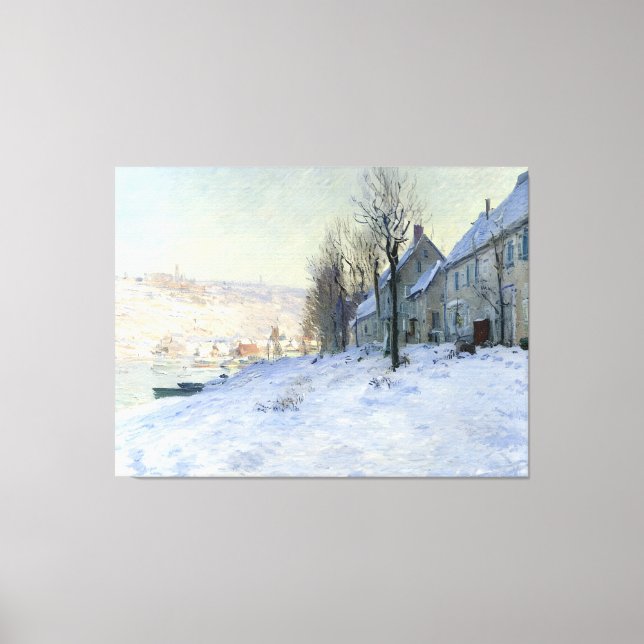 Lavacourt Sol och Snö Canvastryck (Framsida)
