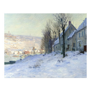 Lavacourt Sol och Snö Fototryck