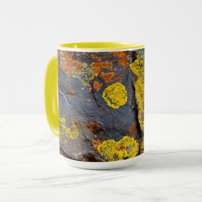 Lavagebelagda stenar mugg (Framsida vänster)
