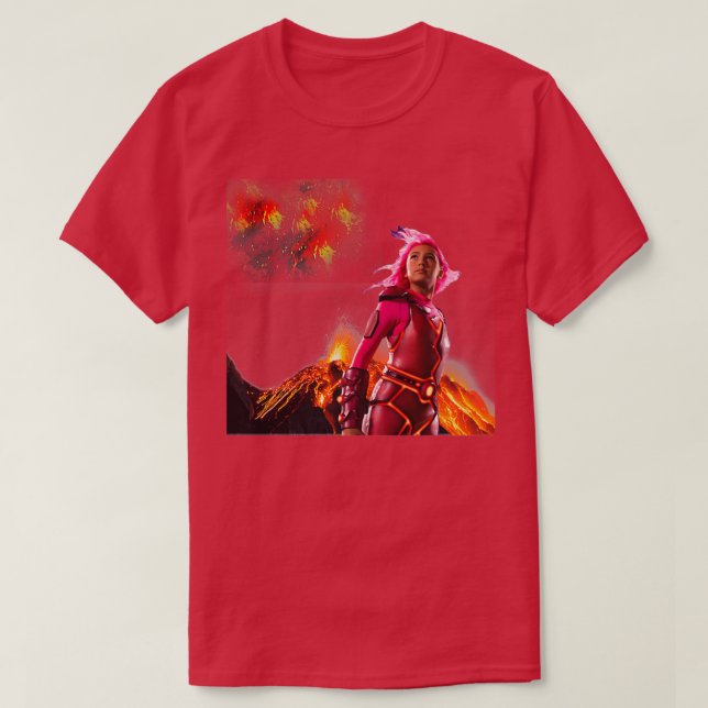 Lavagirl T Shirt (Design framsida)