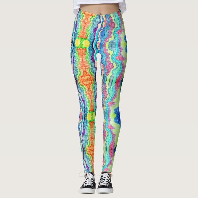 Lavalampa Leggings (Framsida)