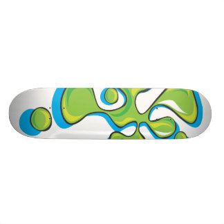Lavalampskateboard Mini Skateboard Bräda 18,5 Cm