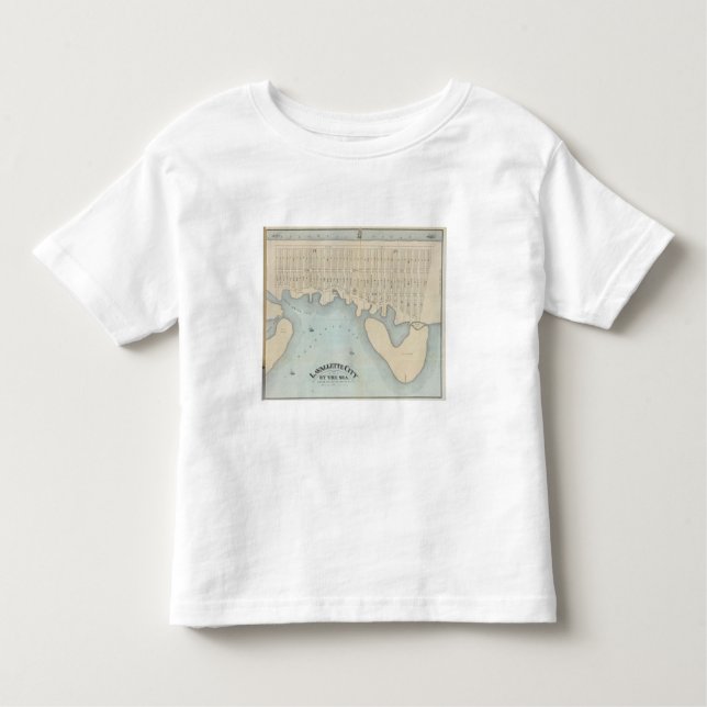 Lavallette stad vid havet, Squan strand, NJ T-shirt (Framsida)