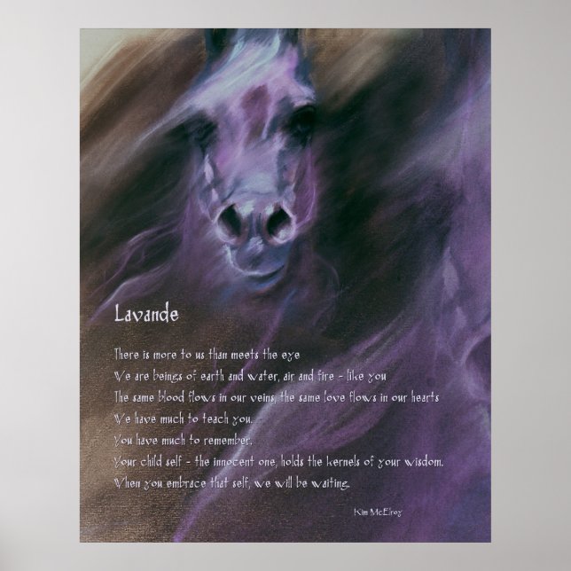 Lavande-inspiration Poster (Framsidan)