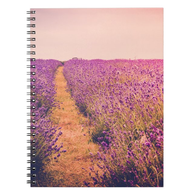 Lavander Anteckningsbok (Framsidan)