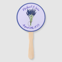 Lavandula Lavender Blommigt Lila Wedding Favor