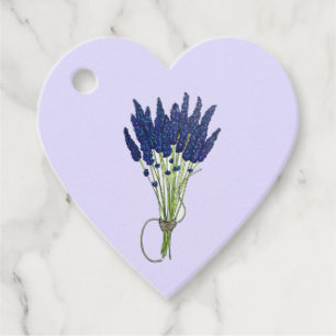 Lavandula Lavender Bunch Herb Lila Blomsterträdgår Gåvor Etiketter