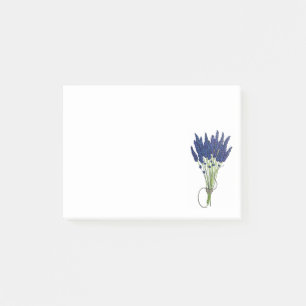 Lavandula Lavender Bunch Herb Lila Blomsterträdgår Post-it Block