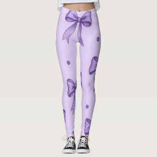 Lavanndrag Mönster Leggings