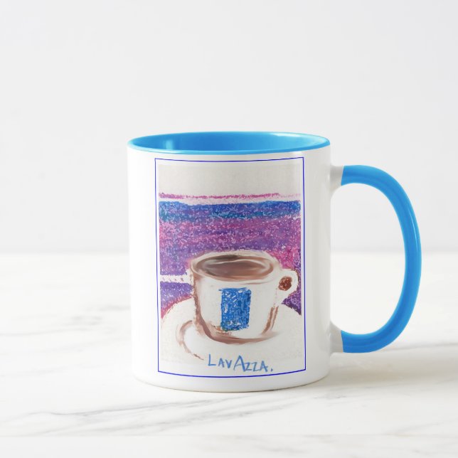 lavazzakaffekopp mugg (Höger)