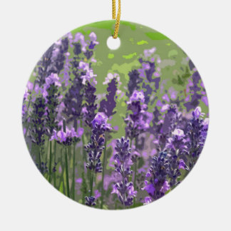 LAVENDAR 1 JULGRANSPRYDNAD KERAMIK