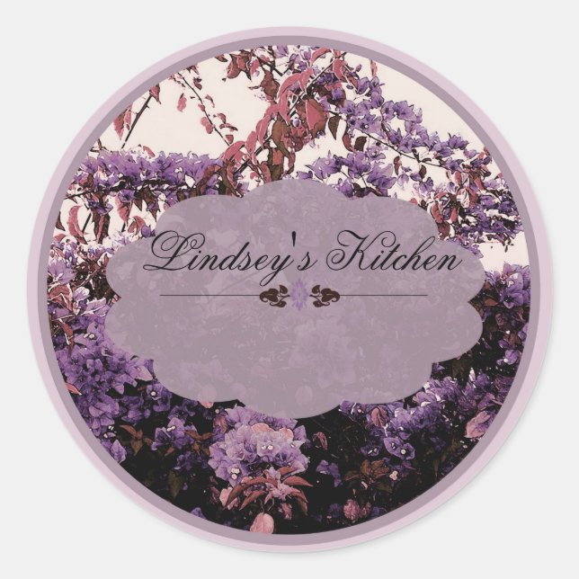 lavendar azaleas etiketter (Framsida)