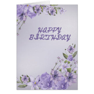 Lavendar Blooms OBS Kort