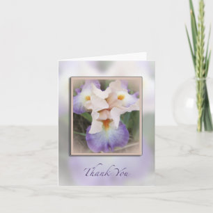 Lavendar Iris - tack Kort