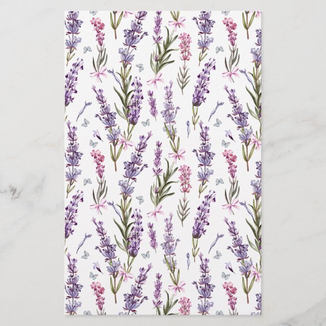 Lavendar Soap Wrap Papprare Lakan (Framsida)