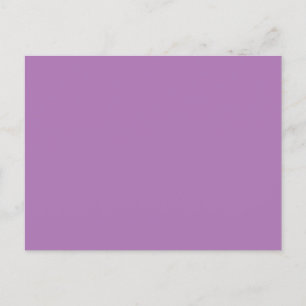 Lavendel #AD7682, Pastell Lila Meddelande Vykort