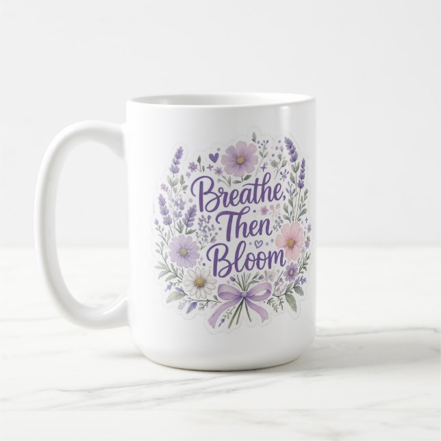 Lavendel : Andas, Sedan Blomma Kaffemugg (Vänster)