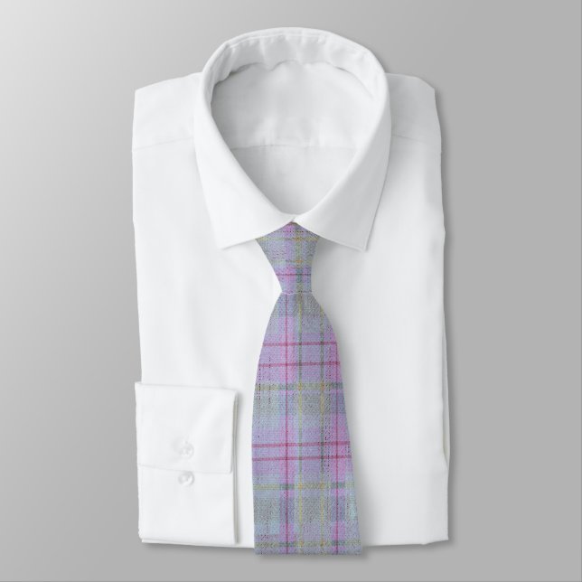 Lavendel Barfota Plaid  Slips (Bunden)