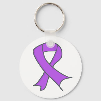 Lavendel Bewusstseins Schleife als Symbol Nyckelring