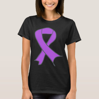Lavendel Bewusstseins Schleife als Symbol T Shirt