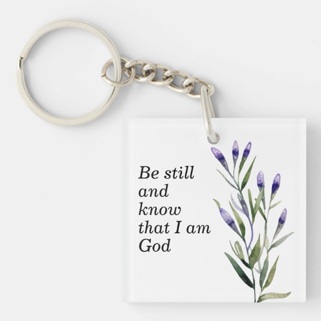Lavendel Bibelvers Kristet Bröllopsgästpresent (Framsidan)