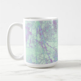 Lavendel Bredbladig Dimma Kaffemugg