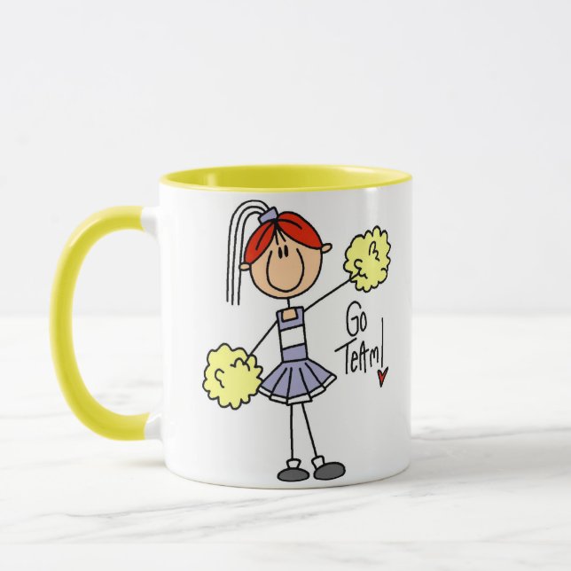 Lavendel Cheerleader Mugg (Vänster)
