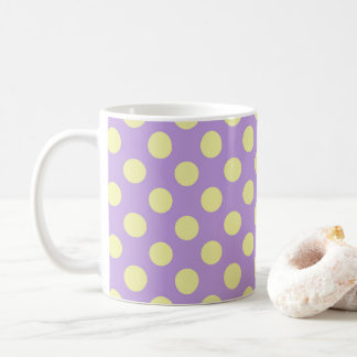 Lavendel Citron Prickar Kaffemugg
