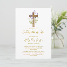 Lavendel Cross Celebration of Life Begravning