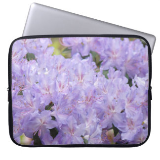 Lavendel-datorfodral Rhododendron-blommor Laptop Sleeve