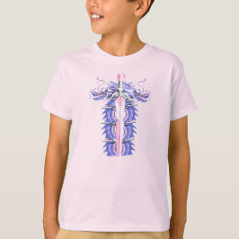 Lavendel Drak Svärd T Shirt