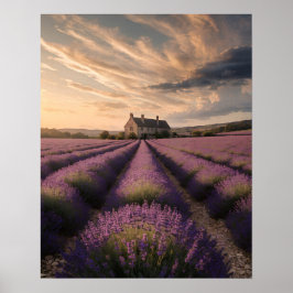 Lavendel Drömmar av Provence Affisch