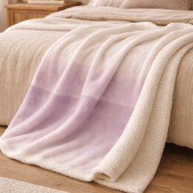 Lavendel Dusk Fade Sherpafilt