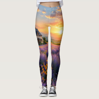 Lavendel Escape-kläder Leggings