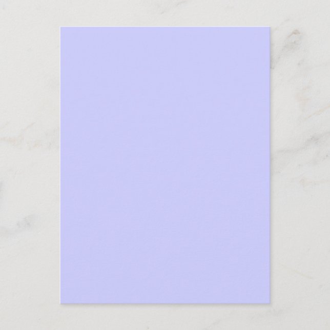 Lavendel färg accent dekor redo att anpassa vykort (Framsida)