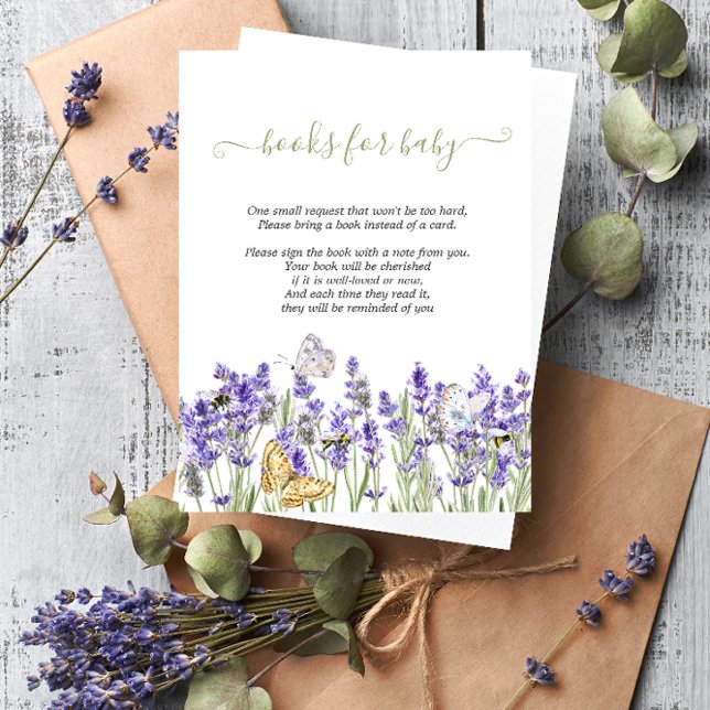 Lavendel Fjärilar Botanisk Tilläggskort (Skapare uppladdad)