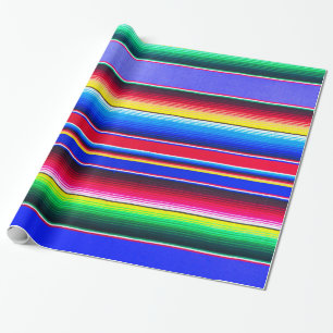 Lavendel för Serape randtryck Presentpapper
