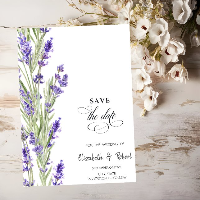 Lavendel Grönska Spara Datum Datumet (Skapare uppladdad)