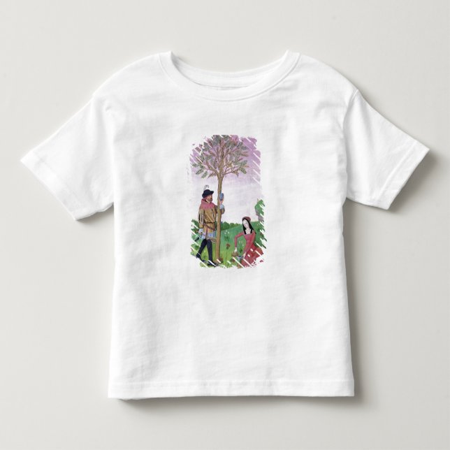 Lavendel, Hellebore & släkting av gurkan Tee (Framsida)