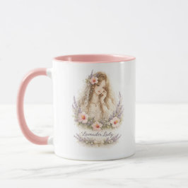 Lavendel Lady Angel Mugg