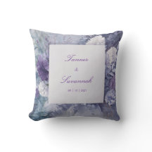 Lavendel Lila Blå Blommig Frostad Monokrom