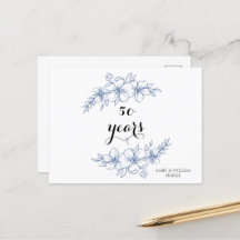 Lavendel lila blommor 50-års bröllopsjubileum