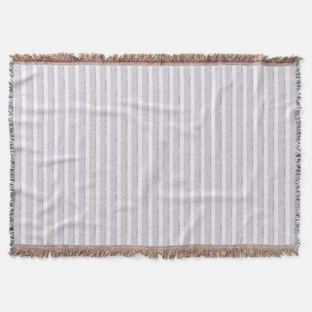 Lavendel Lila Glitterränder   Filt (Framsidan)