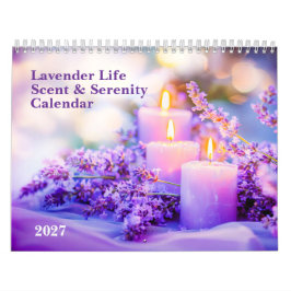 Lavendel Liv – 2027 Doft & Serenitetskalender Kalender