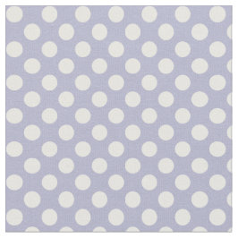Lavendel med vitPolka pricker tyg