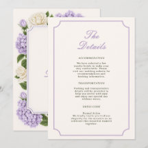 Lavendel mjuk lila blomning chic bröllopsdetaljer