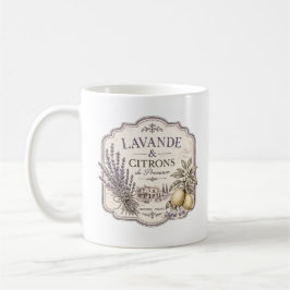 lavendel och citron mugg