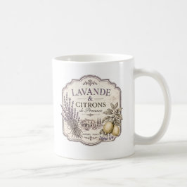 lavendel och citron mugg