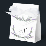 Lavendel och Eukalyptus Presentaskar<br><div class="desc">En elegant och vintage design med eukalyptus och lavendel målad i romantisk akvarell.</div>