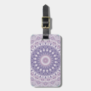 Lavendel och Syren Mandala Mönster Bagagebricka